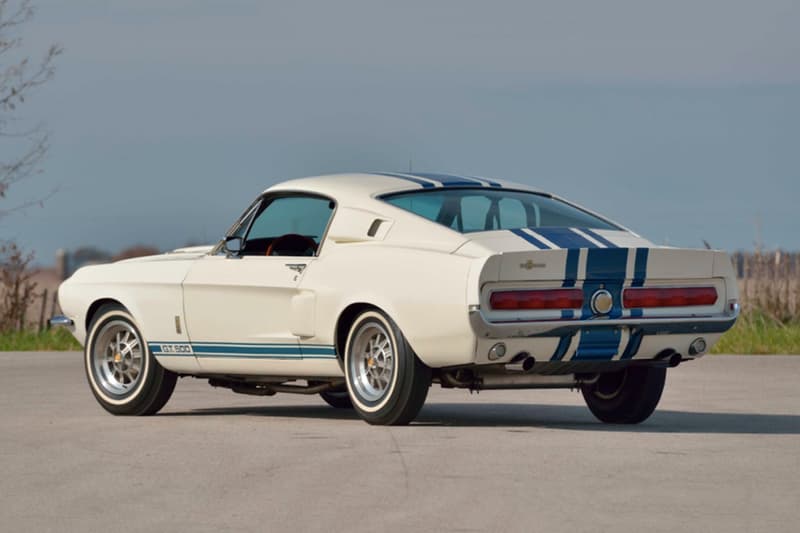 全球僅此一輛 − 1967 年 Ford Mustang Shelby GT500 以 220 萬美元高價售出