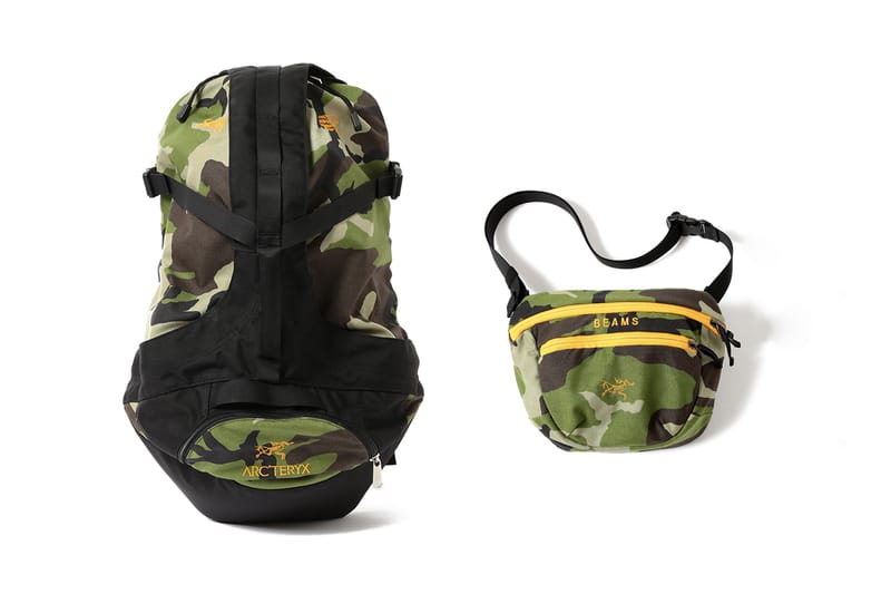 Arc’teryx x BEAMS 推出別注迷彩包袋系列