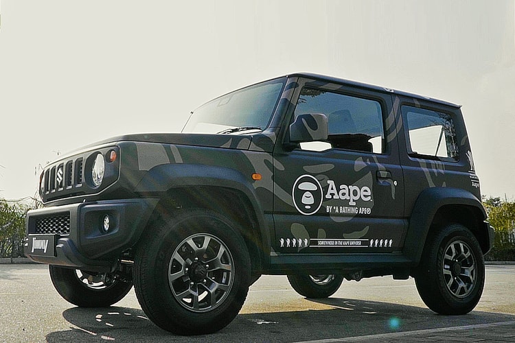 HYPEBEAST 搶先近賞 SUZUKI x AAPE 別注版迷彩 JIMNY