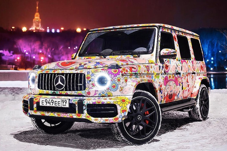Mercedes-AMG G63 x 村上隆?全 Kaikai Kiki 貼紙變裝 G-Class