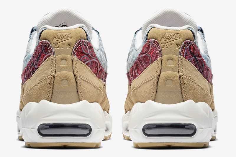 Visvim 聯名？！Nike Air Max 95「Wild West」注入丹寧及腰果花元素