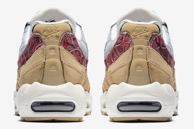 Visvim 聯名？！Nike Air Max 95「Wild West」注入丹寧及腰果花元素