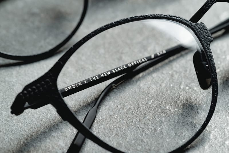 前所未有－OWDEN x The New Black Optical 聯乘皮革金屬鏡架