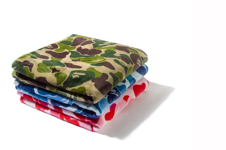 A BATHING APE® 推出會員專屬 ABC Camo 毛毯