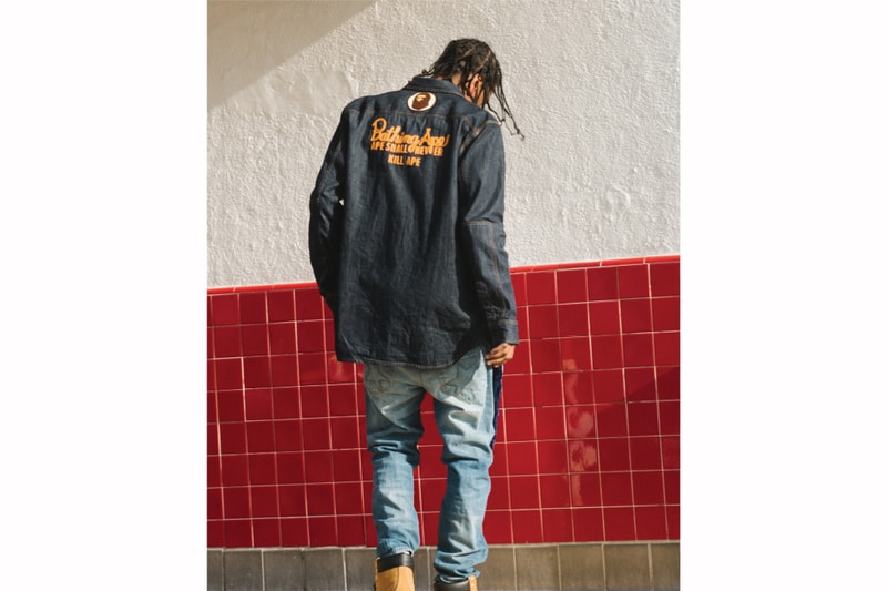 二戰前後－A BATHING APE® 推出舊年代丹寧系列