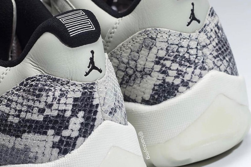 奢華升級－蛇紋 Air Jordan 11 Low 發售情報釋出