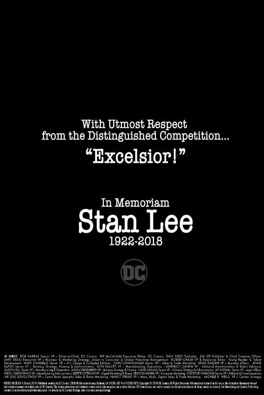 致敬傳奇－DC Comics 以 Stan Lee 為題推出漫畫