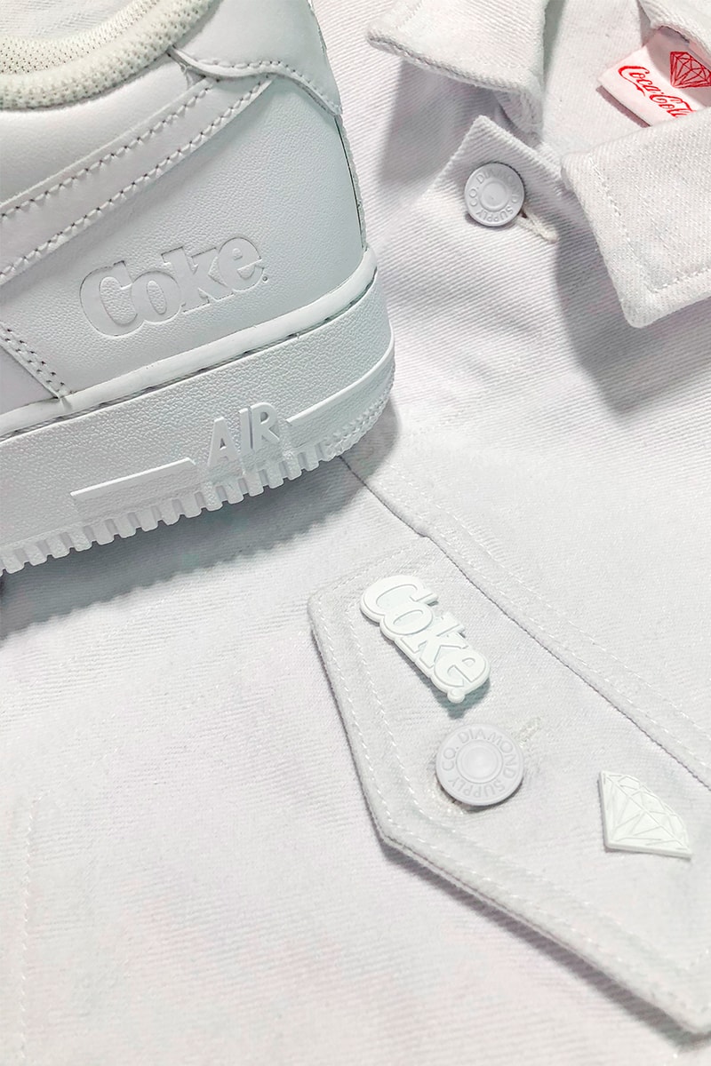 Diamond Supply Co. 攜手 Coca-Cola 打造特別版 Nike Air Force 1「Coke White」