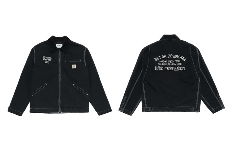 Stüssy x Carhartt WIP 聯手推出 Dover Street Market 限定別注聯乘單品