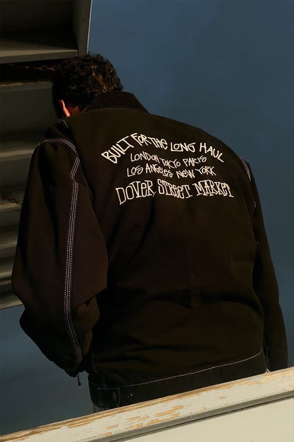 Stüssy x Carhartt WIP 聯手推出 Dover Street Market 限定別注聯乘單品