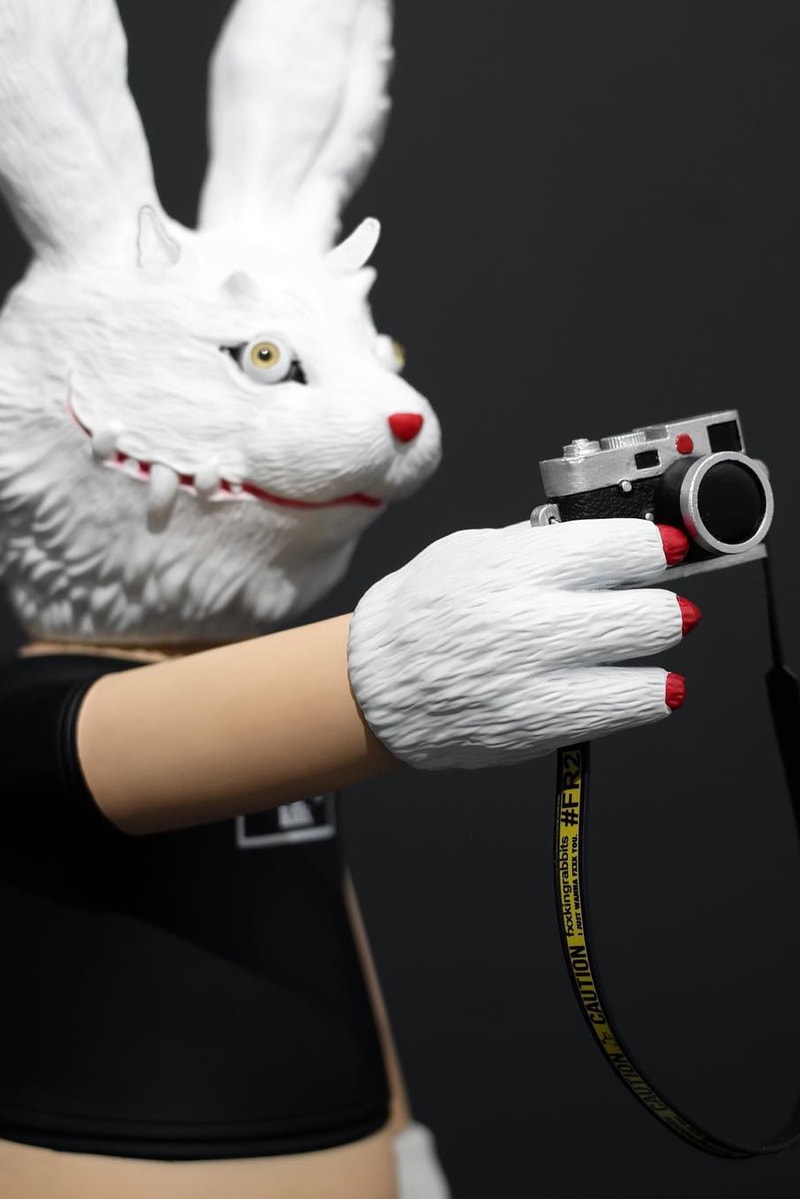 跨界創作－Fxxking Rabbits x T9G 聯乘兔子搪膠模型