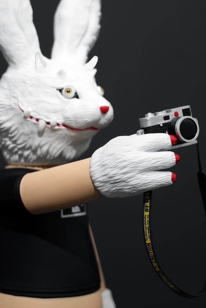 跨界創作-Fxxking Rabbits x T9G 聯乘兔子搪膠模型