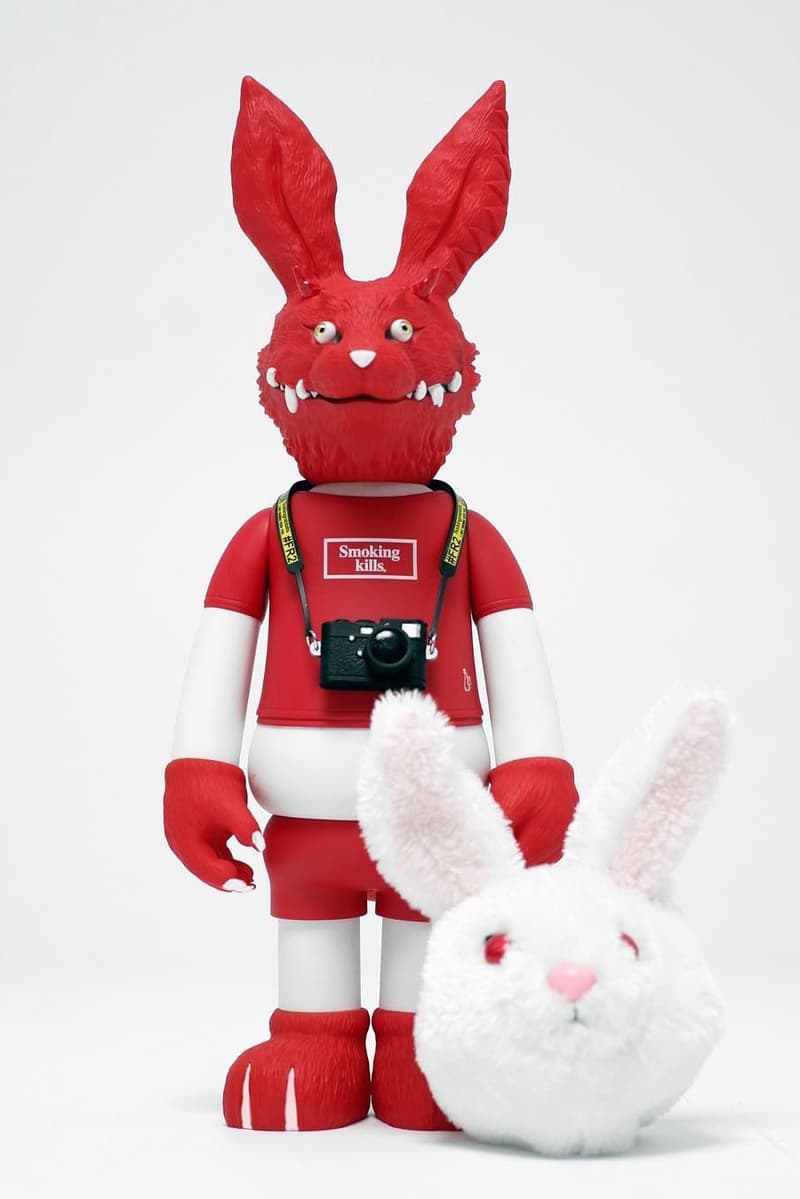 跨界創作-Fxxking Rabbits x T9G 聯乘兔子搪膠模型
