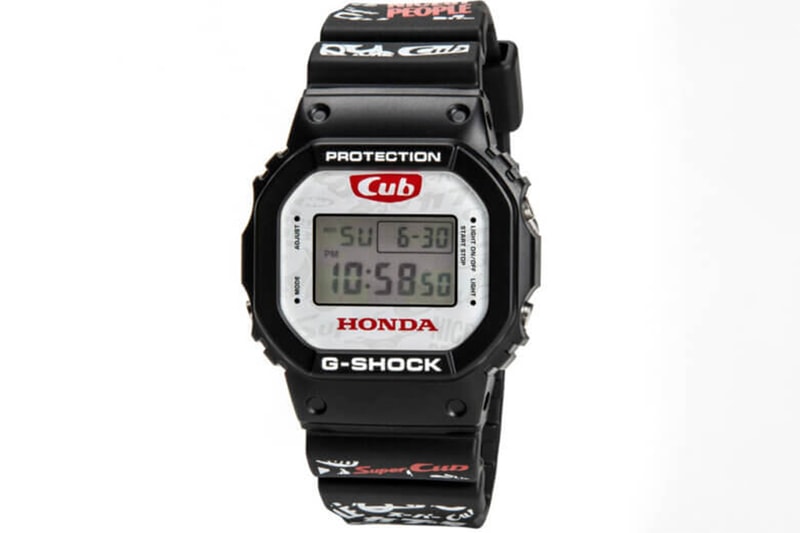 G-Shock x Honda Super Cub 全新聯乘 DW-5600 即將上架