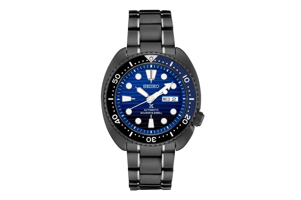 深海潛烏龜－SEIKO 推出全新黑鋼「Turtle」潛水錶