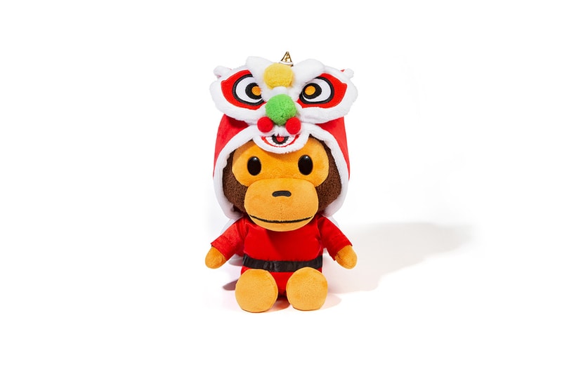 新春紅噹噹－Baby Milo 與 AAPE 共推應節單品
