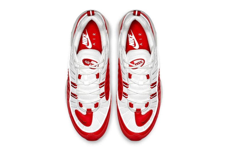 Supreme 聯名再現？！Nike Air Max 98 全新「University Red」配色發售情報公開