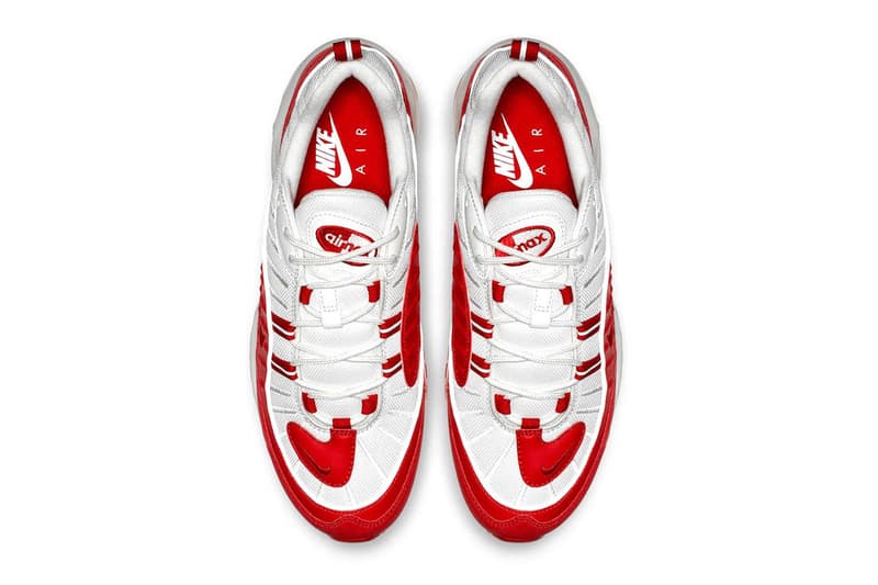 Supreme 聯名再現?!Nike Air Max 98 全新「University Red」配色發售情報公開