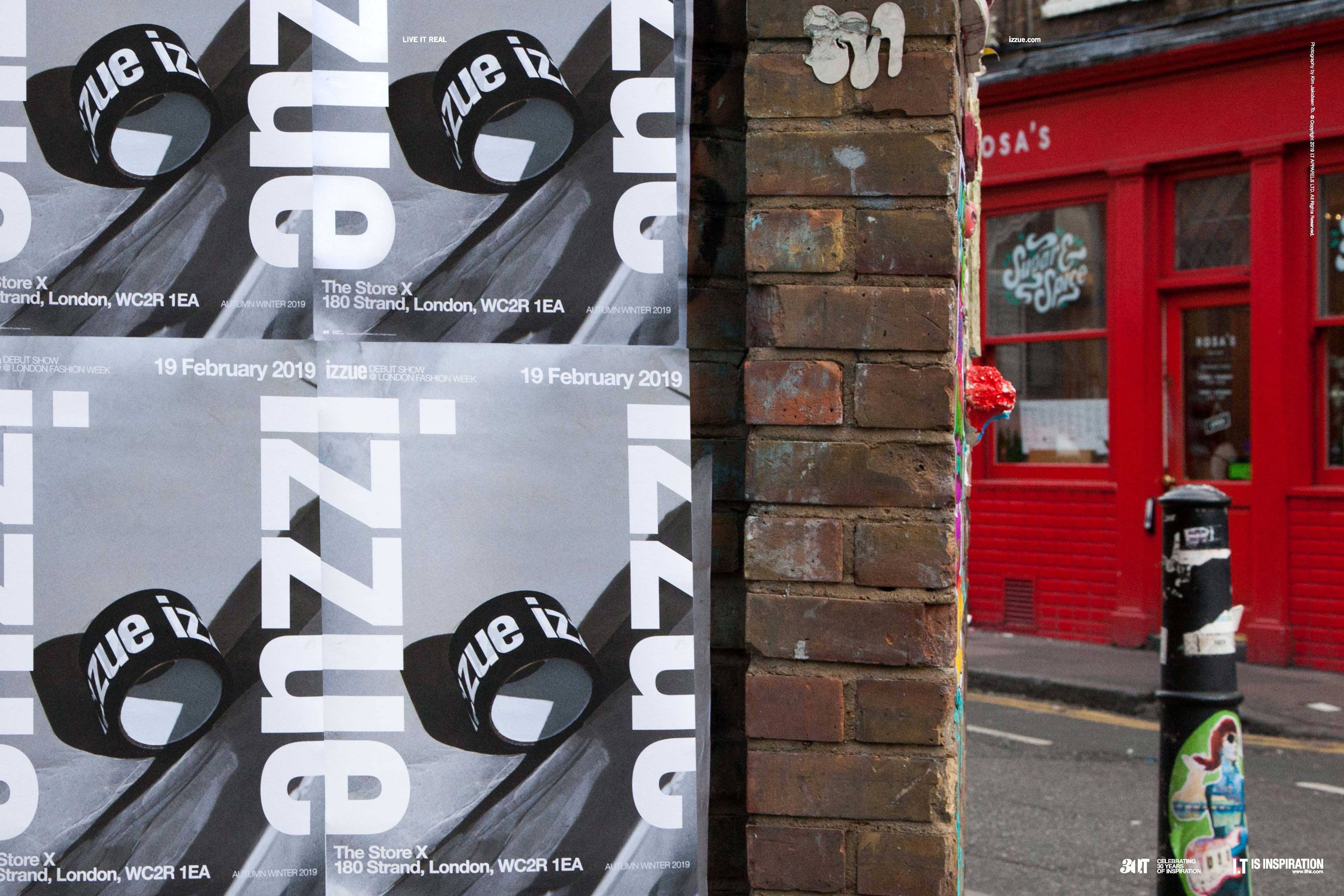 izzue 將首次進軍倫敦時裝週發表 FW19 男、女裝系列