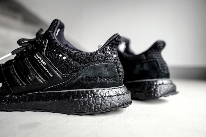 近賞 MADNESS x adidas 全新聯乘「暗黑」配色 UltraBOOST