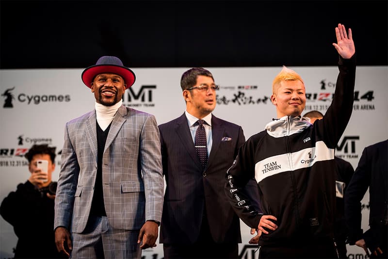 鼓勵後進 − Floyd Mayweather 認為那須川天心是真正的冠軍