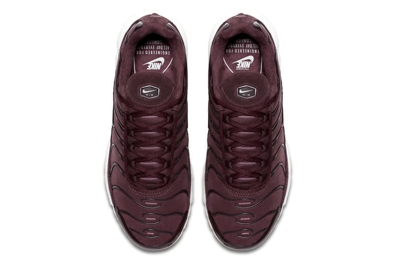 Nike Air Max Plus SE 全新「Bordeaux」配色登場