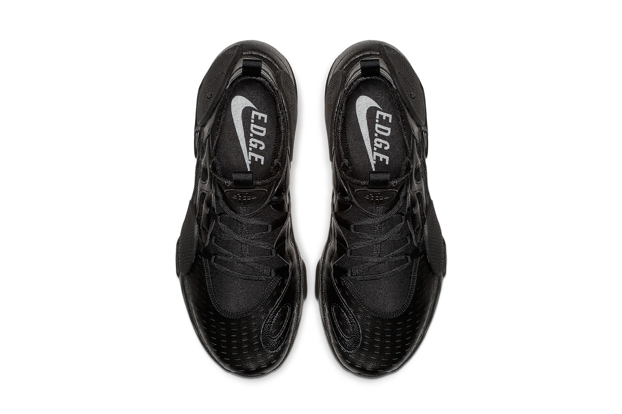 Nike Huarache EDGE 全新配色「Black Leather」