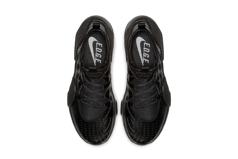 Nike Huarache EDGE 全新配色「Black Leather」