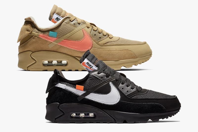 Off-White™ x Nike Air Max 90 全新聯乘系列發售日期延後