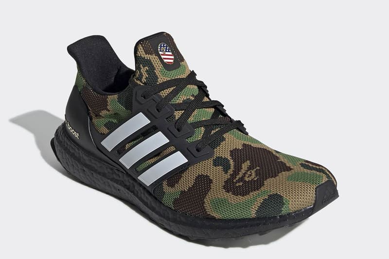  A BATHING APE® x adidas UltraBOOST 鞋款官方圖片公開