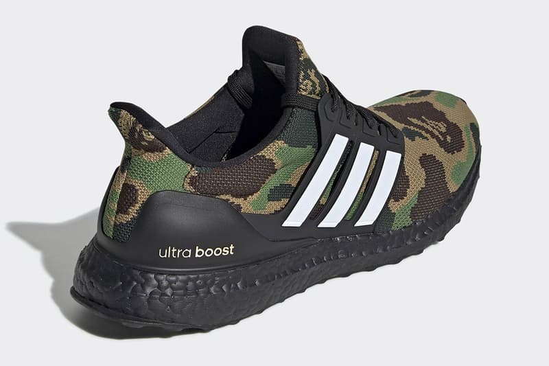  A BATHING APE® x adidas UltraBOOST 鞋款官方圖片公開