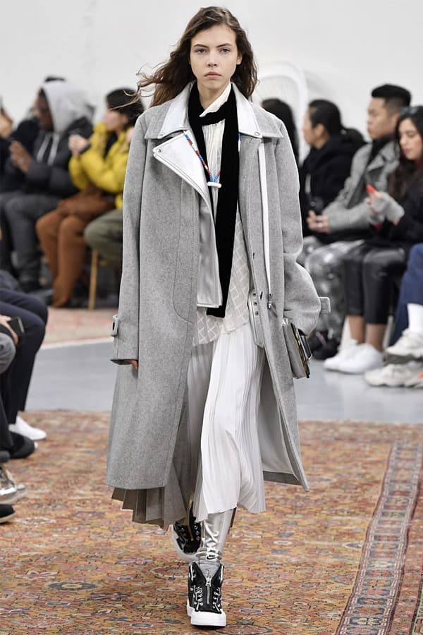巴黎時裝周 − sacai 發佈 2019 秋冬系列