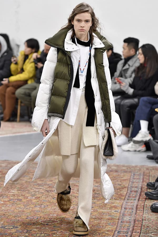巴黎時裝周 − sacai 發佈 2019 秋冬系列