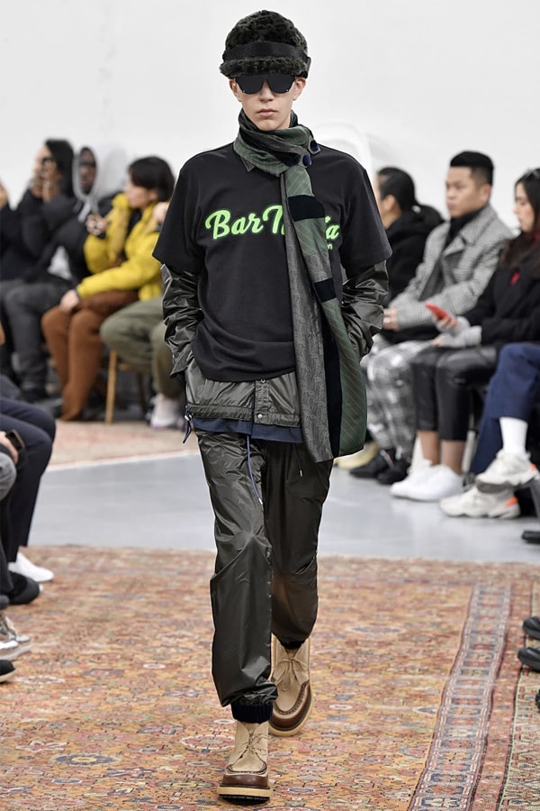 巴黎時裝周 − sacai 發佈 2019 秋冬系列