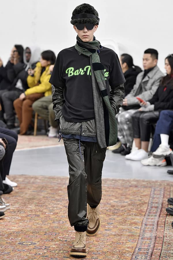 巴黎時裝周 − sacai 發佈 2019 秋冬系列