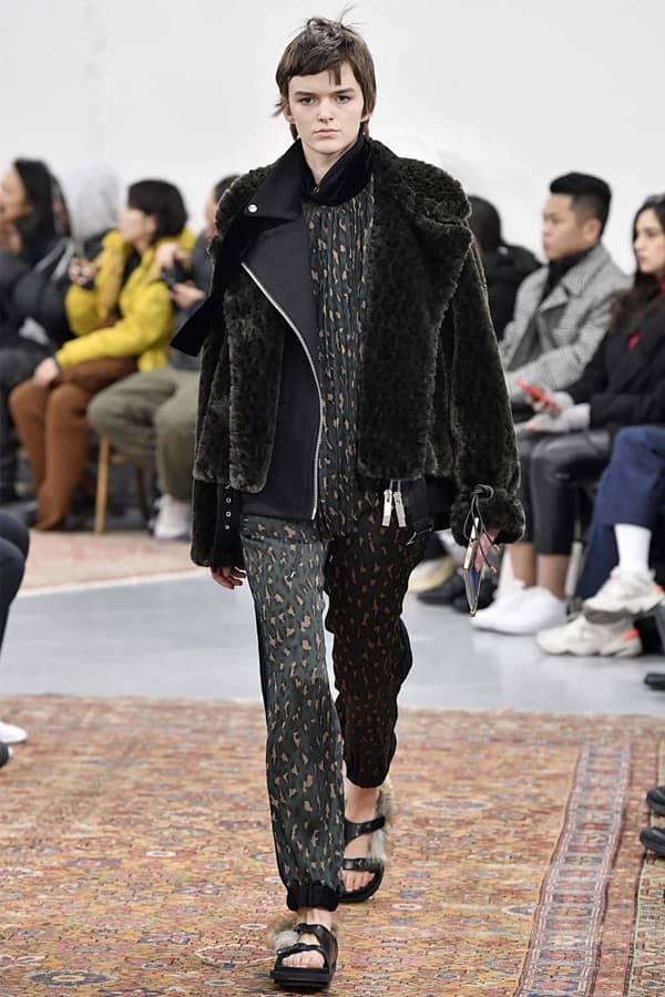 巴黎時裝周 − sacai 發佈 2019 秋冬系列