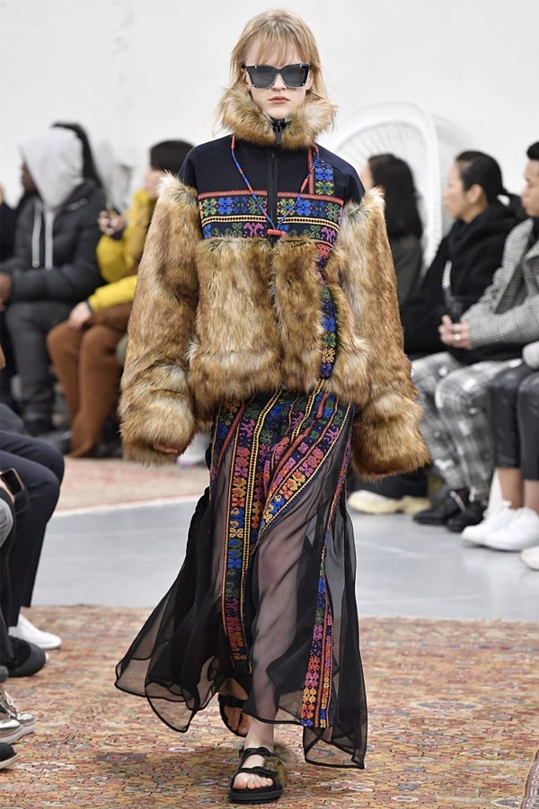 巴黎時裝周 − sacai 發佈 2019 秋冬系列