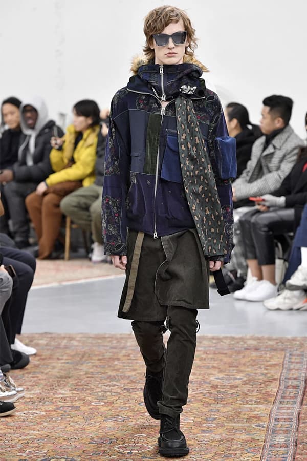 巴黎時裝周 − sacai 發佈 2019 秋冬系列