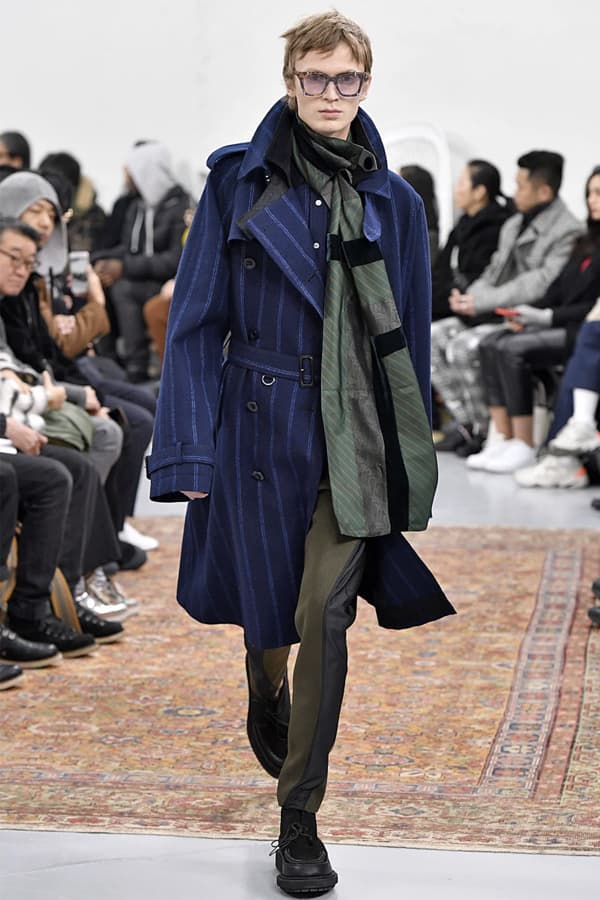 巴黎時裝周 − sacai 發佈 2019 秋冬系列