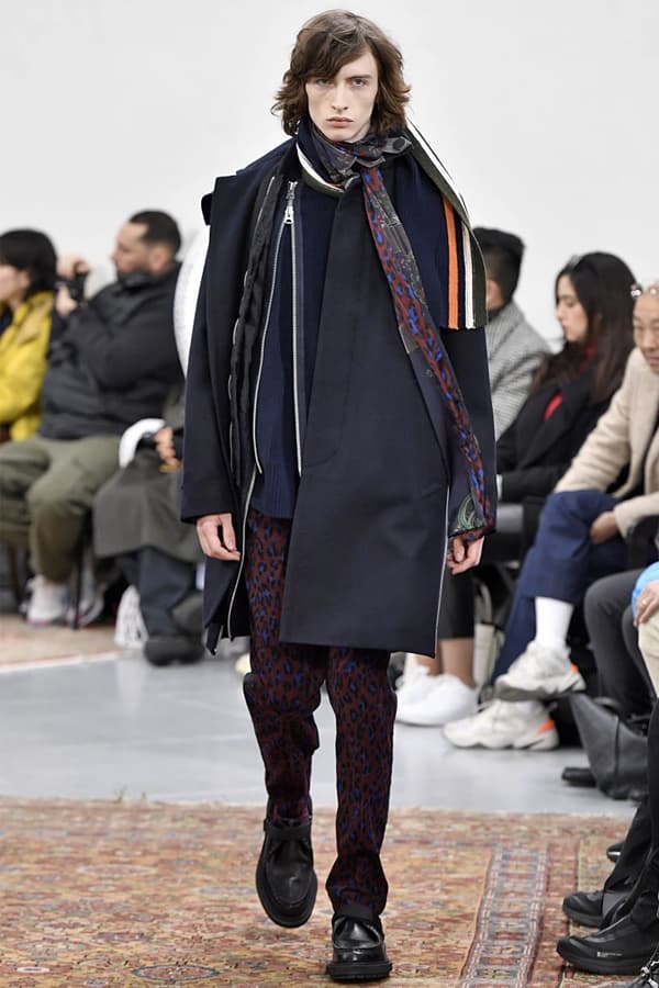巴黎時裝周 − sacai 發佈 2019 秋冬系列