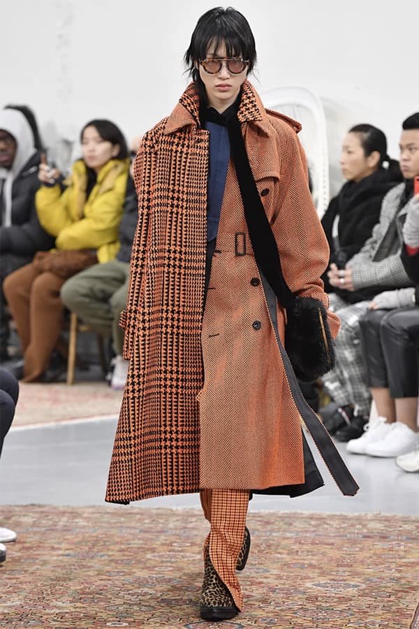 巴黎時裝周 − sacai 發佈 2019 秋冬系列