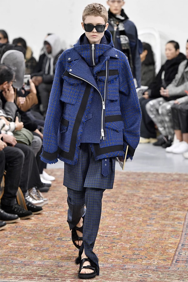 巴黎時裝周 − sacai 發佈 2019 秋冬系列