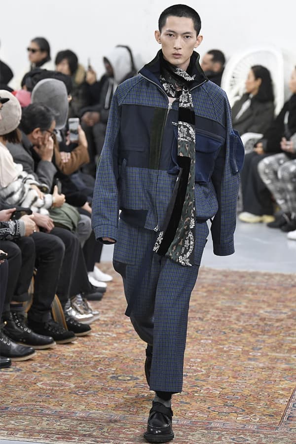 巴黎時裝周 − sacai 發佈 2019 秋冬系列