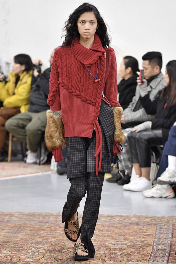 巴黎時裝周 − sacai 發佈 2019 秋冬系列