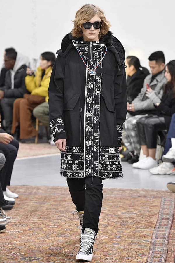 巴黎時裝周 − sacai 發佈 2019 秋冬系列