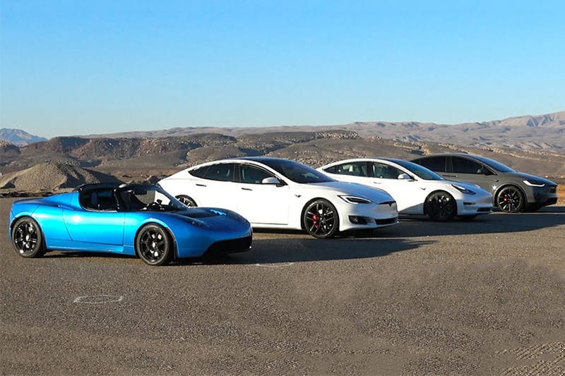 同門較量 − Tesla Model S、Model 3、Model X & Roadster 終極 Drag Race 對決