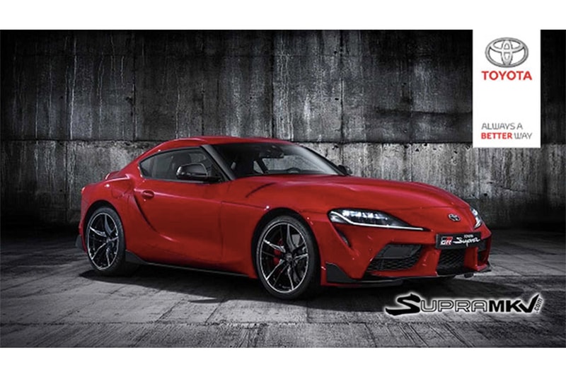 官方意外流出？日跑車神話新一代 TOYOTA Supra 曝光