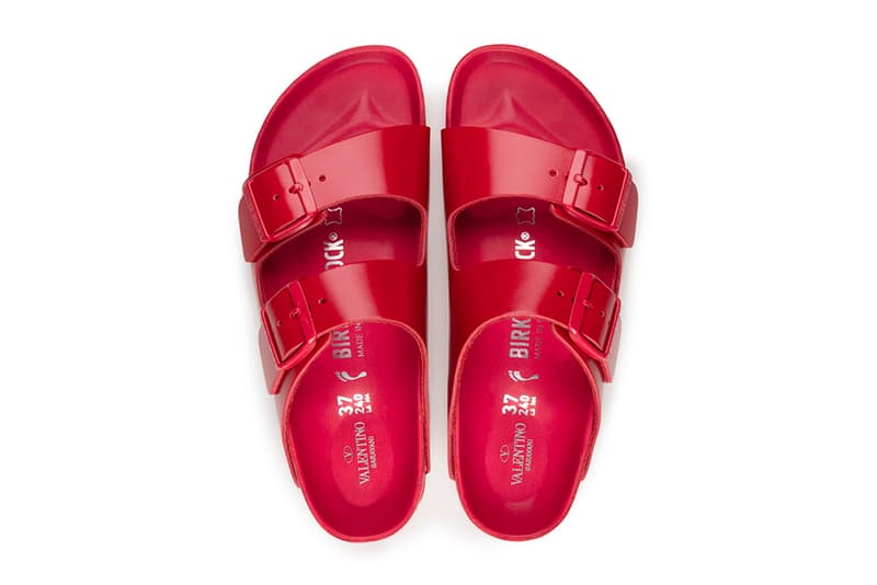 Valentino x Birkenstock 聯乘 Arizona 涼鞋系列登場