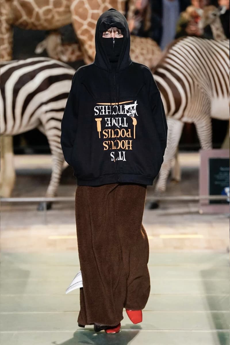 巴黎時裝周 − Vetements 發佈 2019 秋冬系列