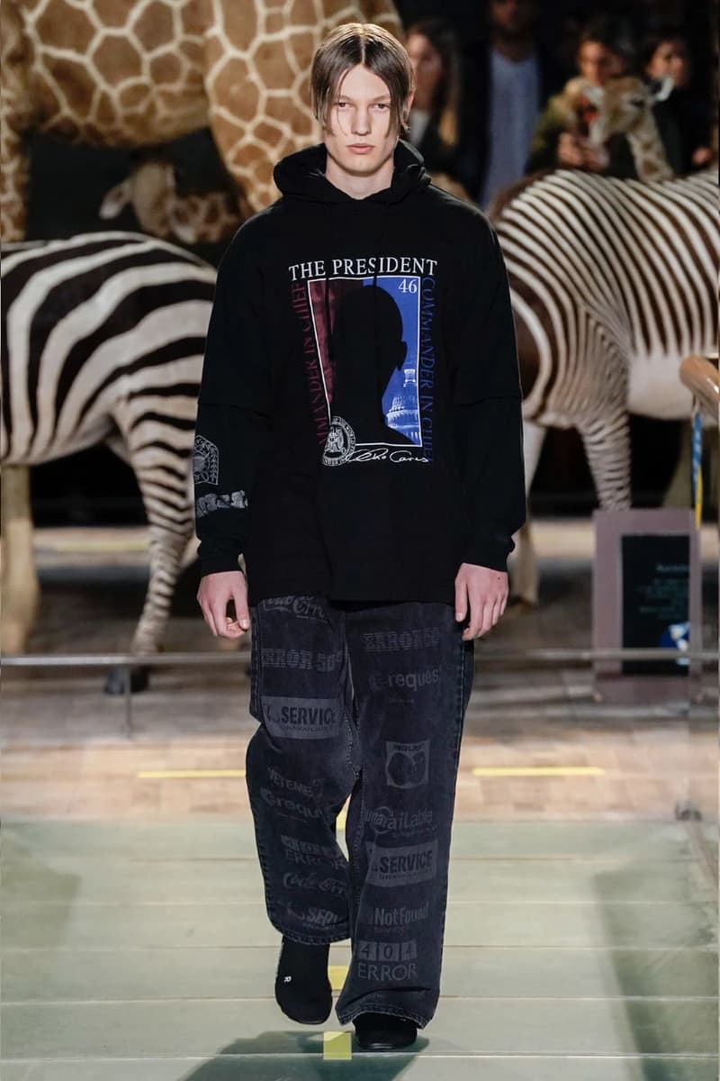 巴黎時裝周 − Vetements 發佈 2019 秋冬系列